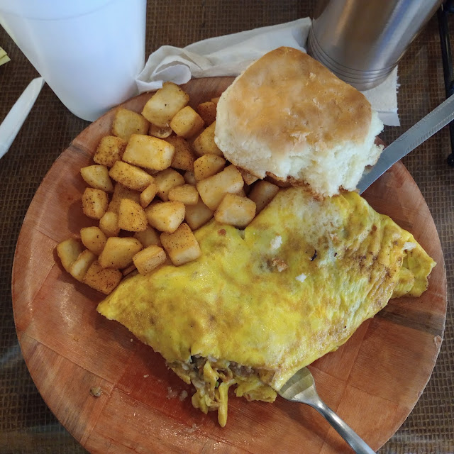 Boudain Omelette with Mojo S