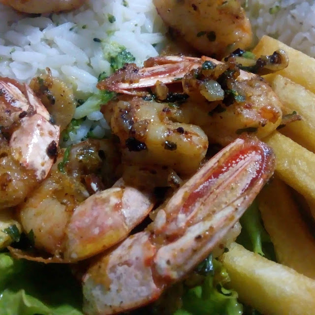 Arroz de Brócolis E Fritas