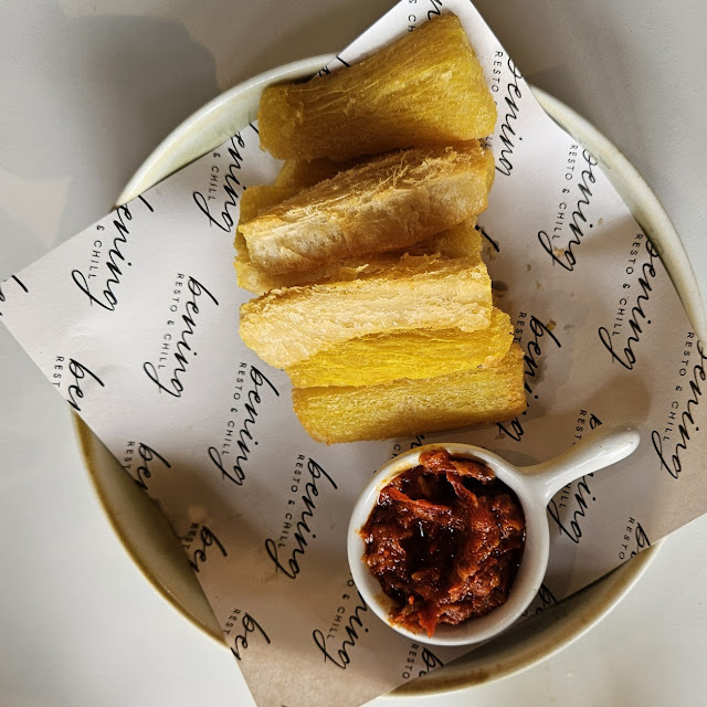 Singkong Goreng Sambal Roa