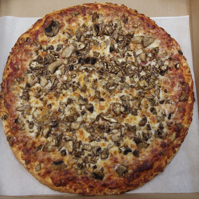Fresh Mushroom Pizza