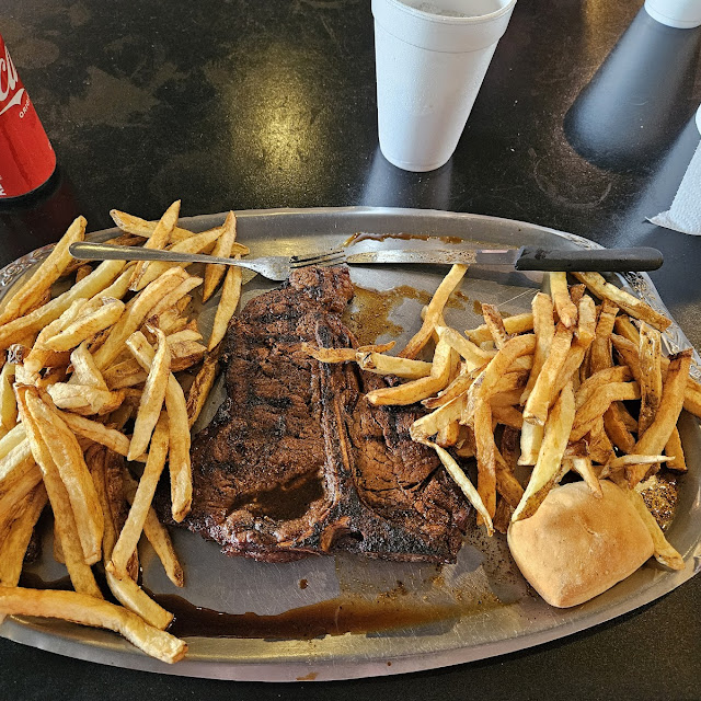 Medium Tbone with Fries