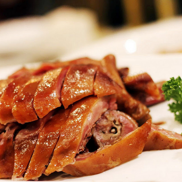 BBQ Duck with Plum Sauce
