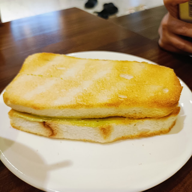 toast bread with kaya butter 古早味烤面包