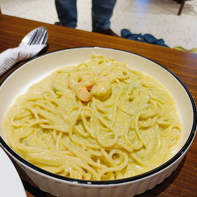 Spaghetti Green Curry