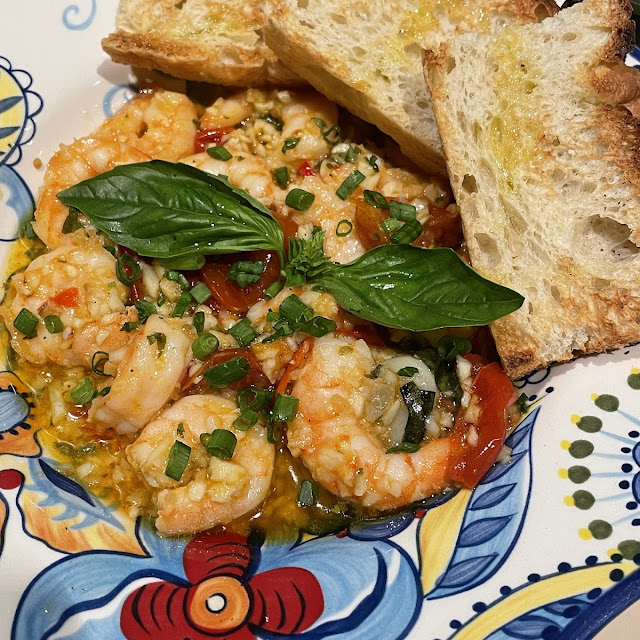 Italian Garlic Shrimp