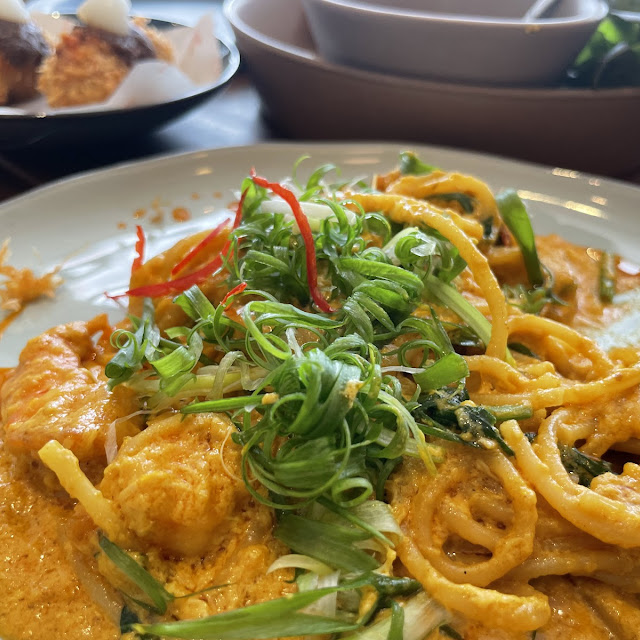 Pasta Curry with Shrimp