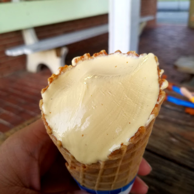 Pumpkin Spice Waffle Cone