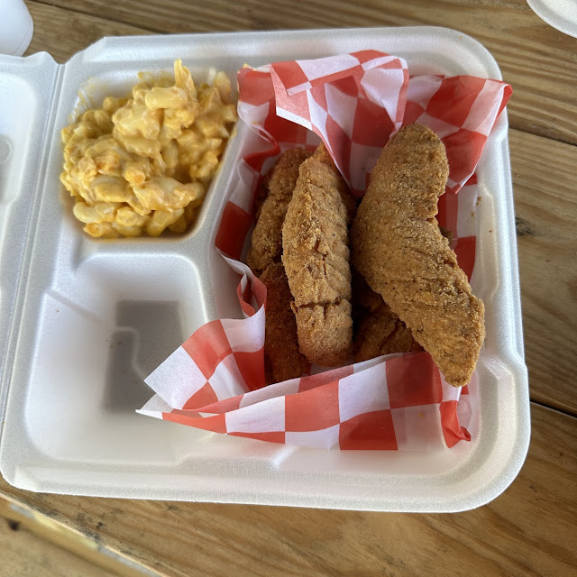 Chicken Nuggets and Mac and Cheese