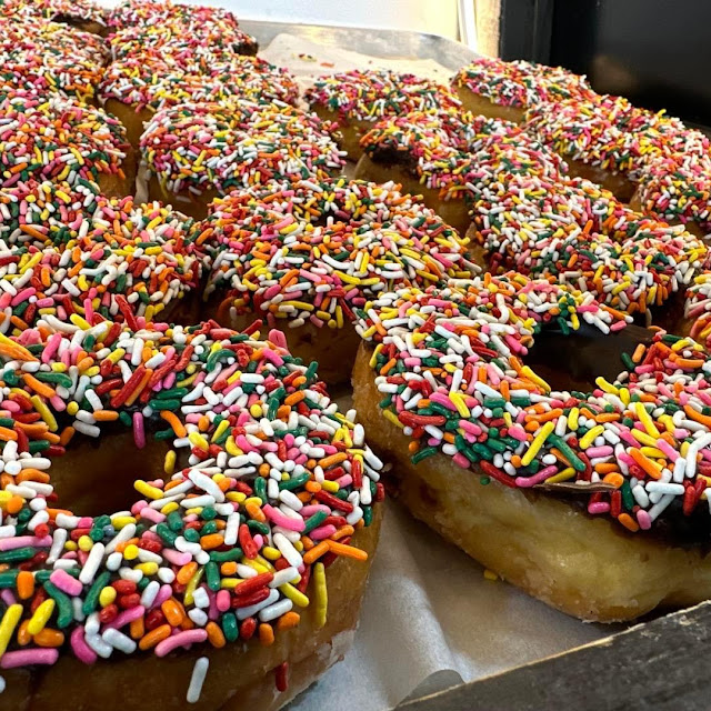 Sprinkled Doughnuts