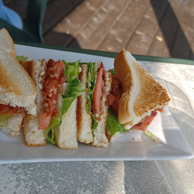 Bacon Lettuce Tomatoe Toasted Sandwich