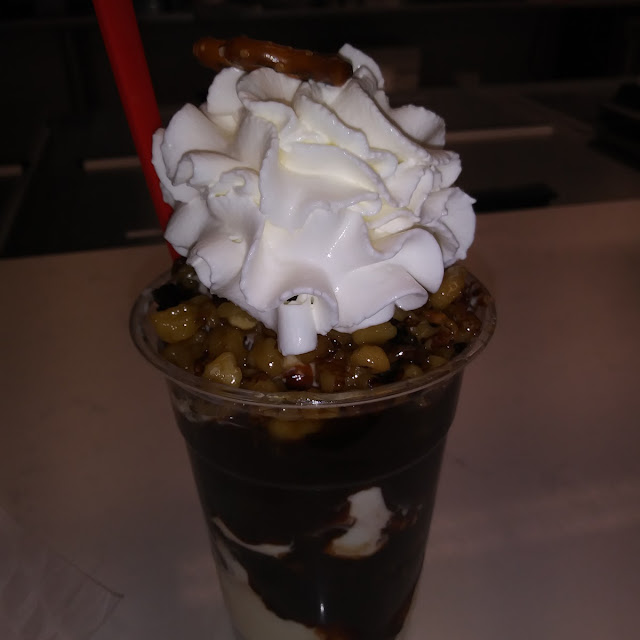 Hot Fudge Wet Walnut Sundae