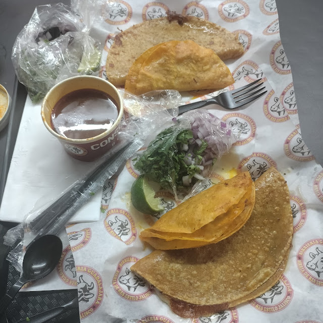 Trio Tacos Dorados De Birria De Res