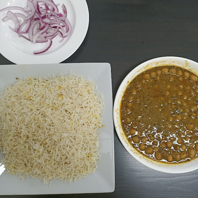 Rice & Chana Masala