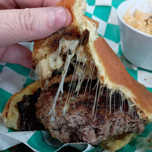 Swiss Mushroom Burger