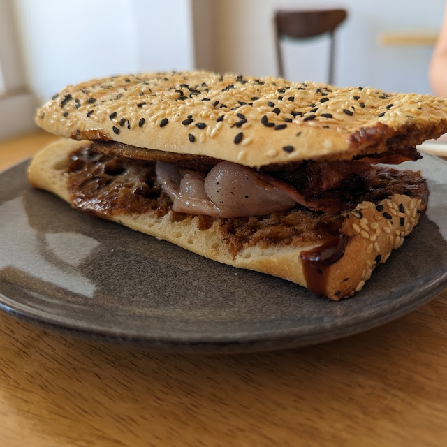 Egg and Bacon Roll