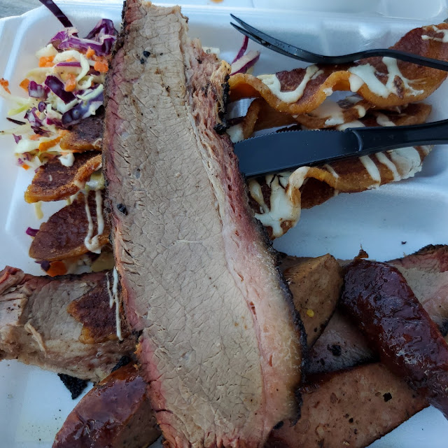 Brisket and Sausage Plate