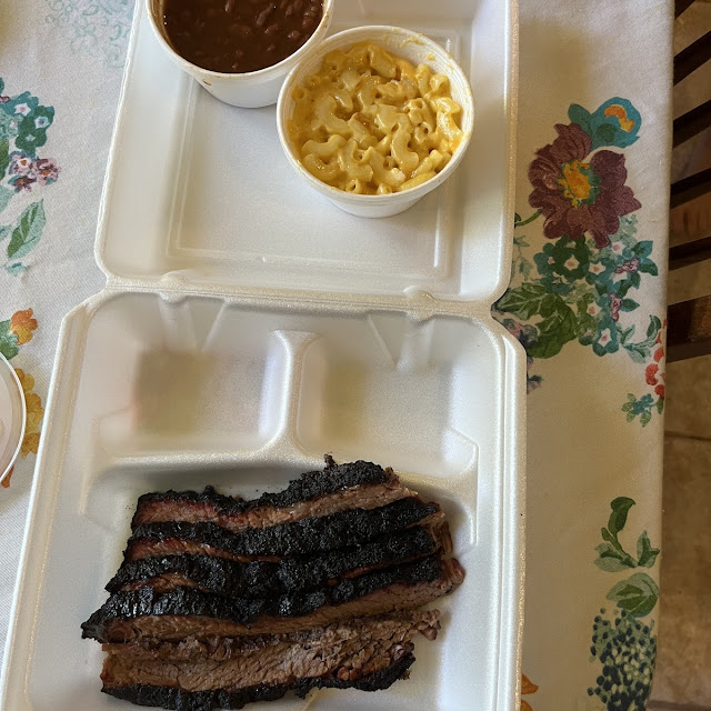 Sliced Brisket Plate w 2 Sides