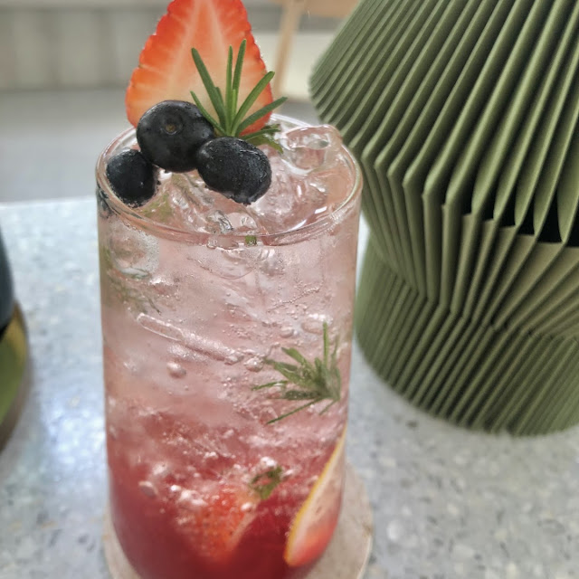 Red Berry Strawberry Soda