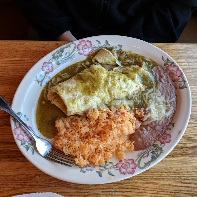 Lunch Enchiladas Azteca