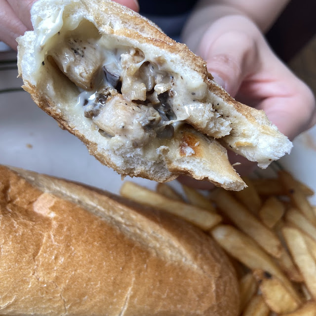 Chicken Cheesesteak with Mushrooms