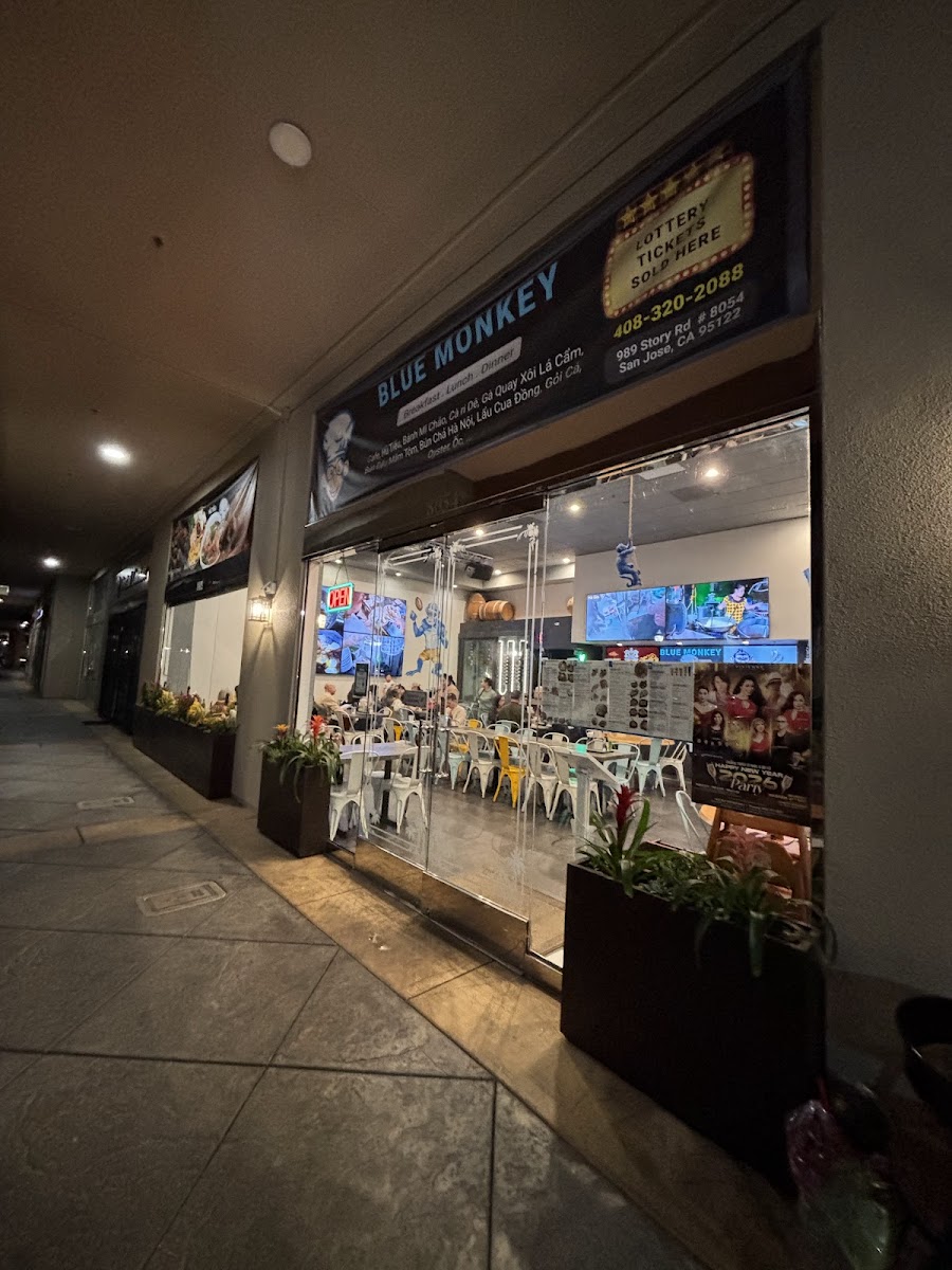 Blue Monkey Cafe & Restaurant