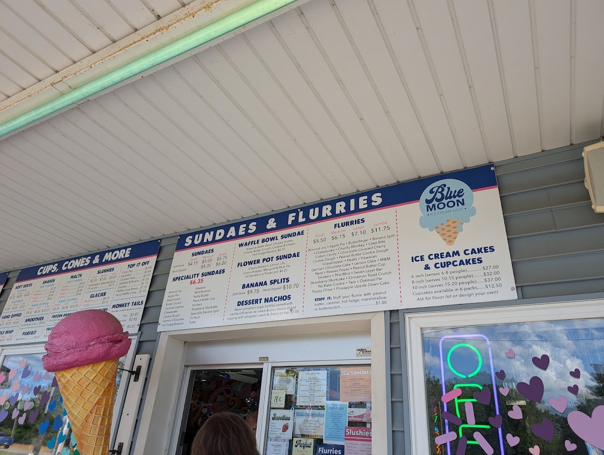 Blue Moon Ice Cream Shop