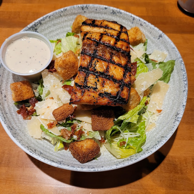 Salmon Caesar Salad