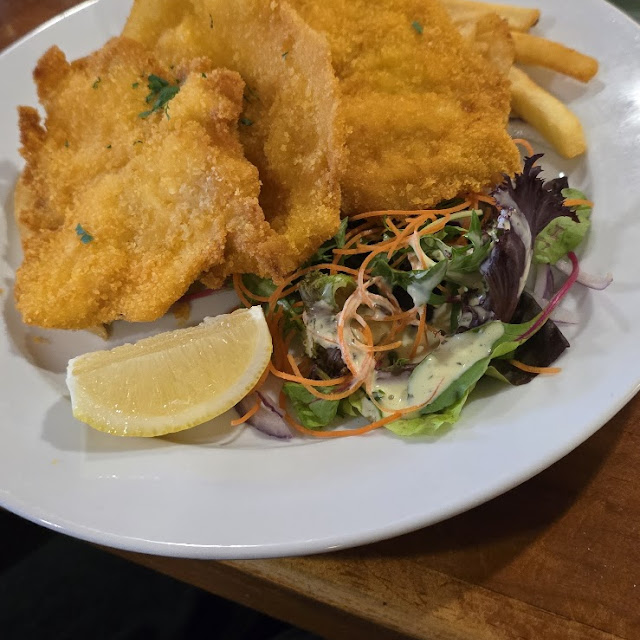 Veal Schnitzel with Chips