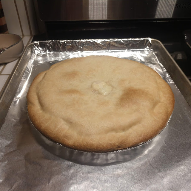 Chicken Pot Pie Baked at Home