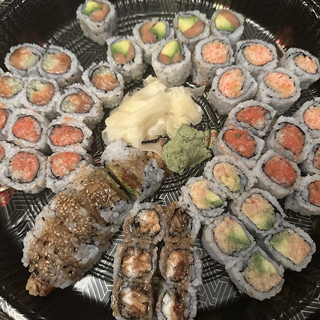 Crazy Salmon Cucumber Spicy Tuna Lobster Salad Smoked Salmon Shrimp Tempura Spicy Crab White