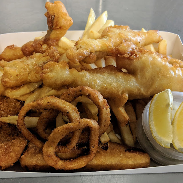 Calamari and Chips