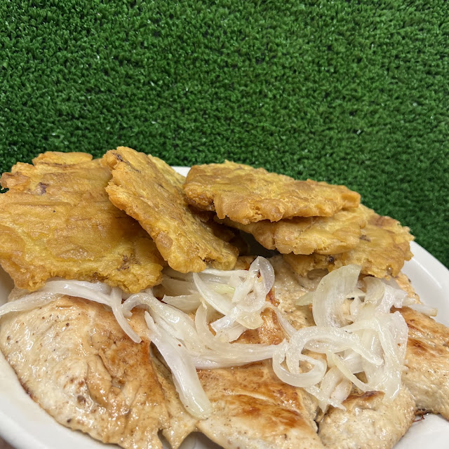 Tostones Fried Green Plantains