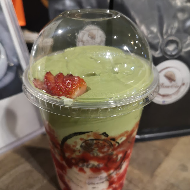 Strawberry Matcha Special