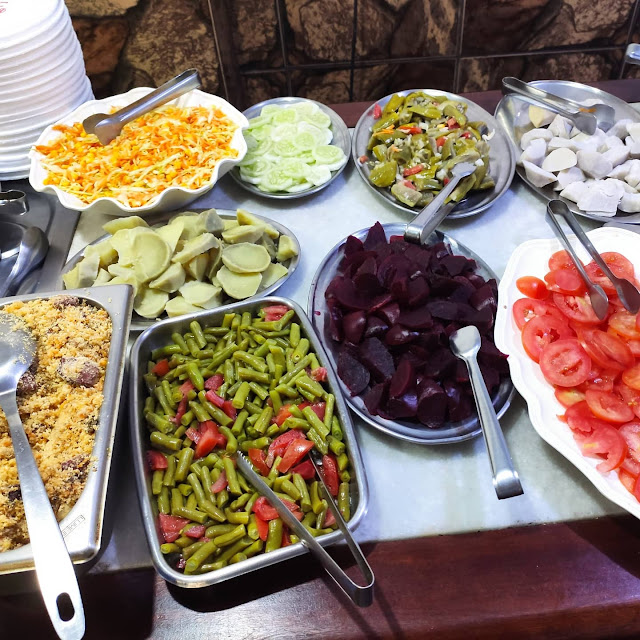 Saladas do Buffet