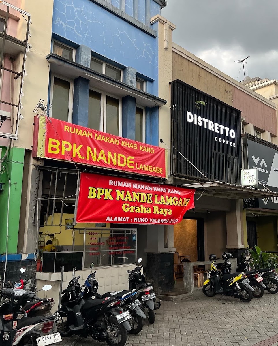 BPK Nande Lamgabe (masakan khas karo)