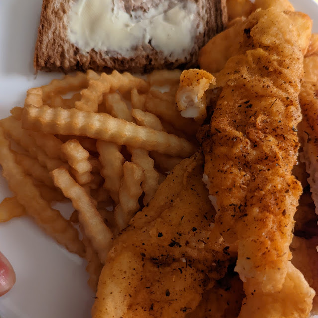Cajun Catfish Dinner