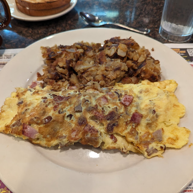 Three Meats Omelette
