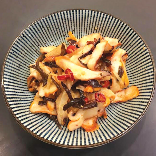 Ikasansai Squid Salad