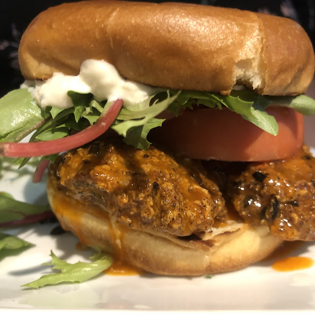 Buffalo Chicken Burger