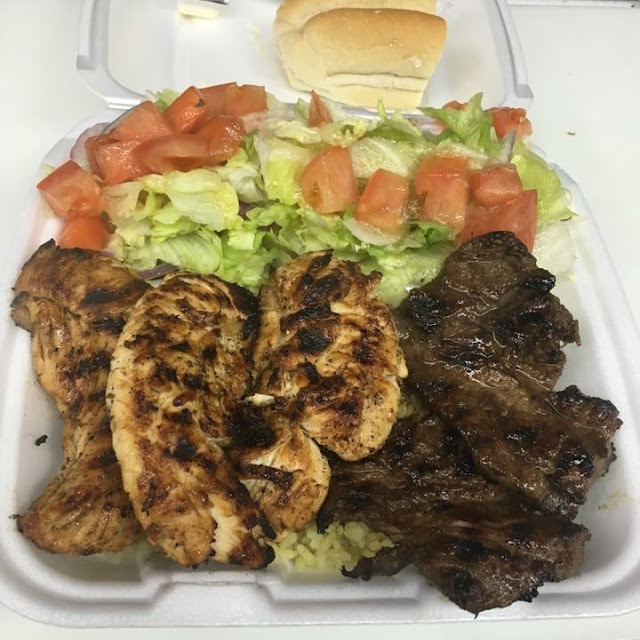 Combo Plate Chicken & Steak