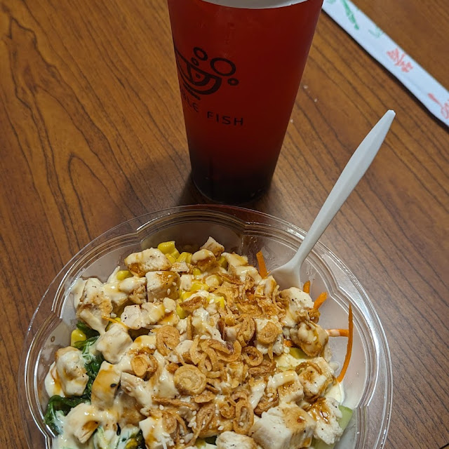 Teriyaki Chicken Poke Bowl