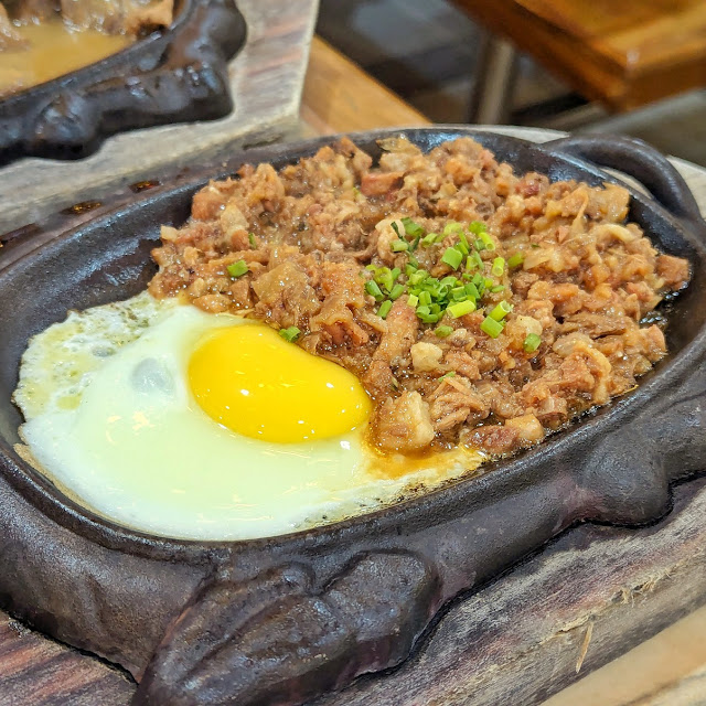 Sisig Pork with Egg & Rice