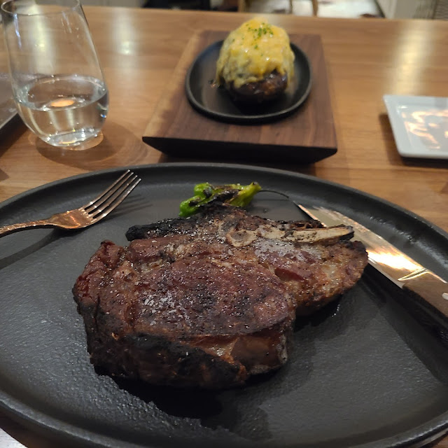 From Butchers Cut Prime Dry Aged Tomahawk Rib Eye 32oz