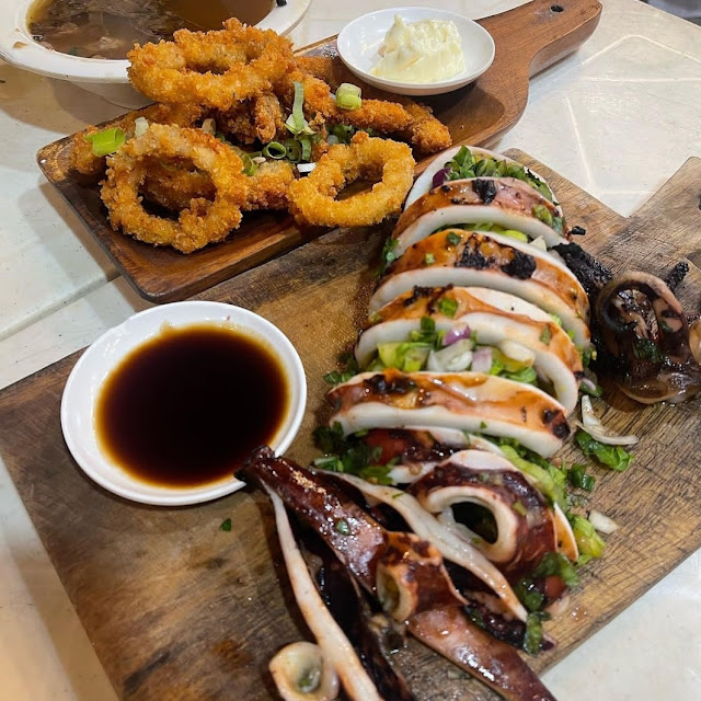 Grilled Pusit Calamari