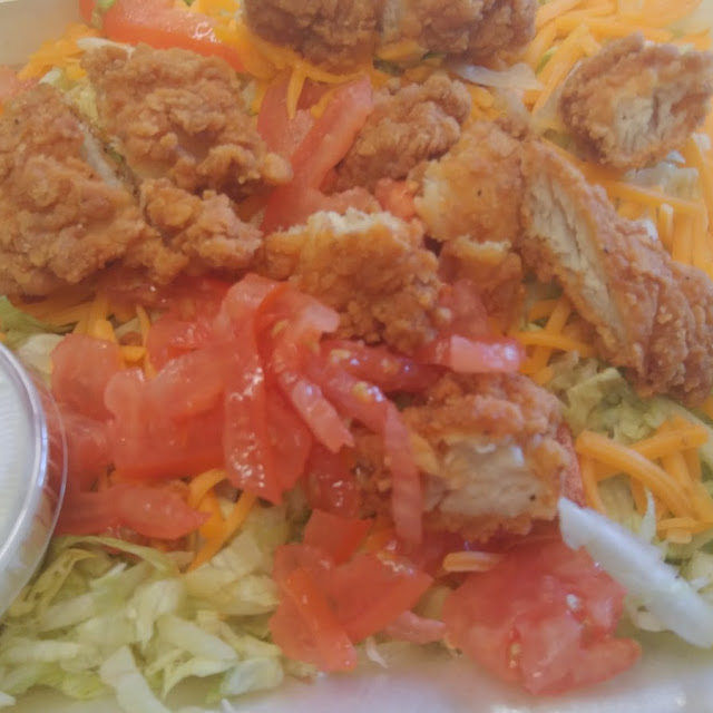 Crispy Chicken Salad