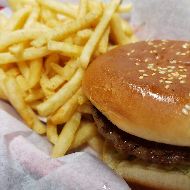 French Fries and Hamburger Classico