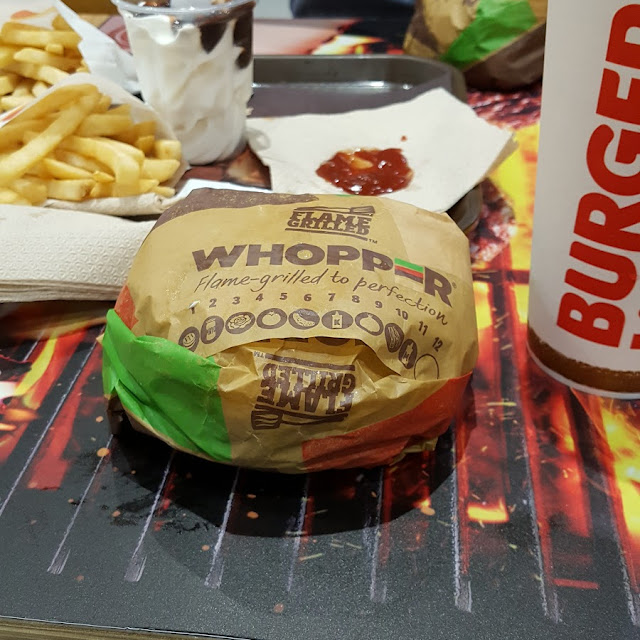 Flame Grilled Whooper Burger Meal