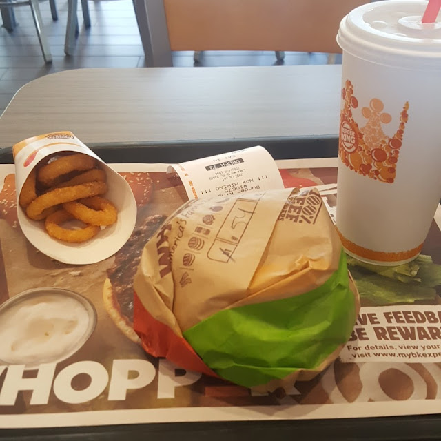 Whopper Combo with Onion Rings