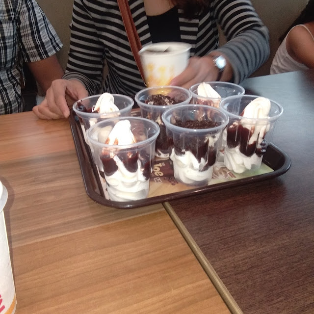 BK Sundae with Nutella