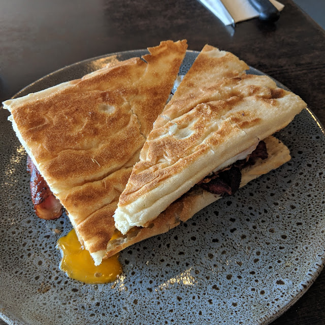 Bacon and Egg Rolls
